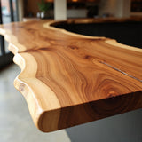 Live Edge Ambrosia Maple Bar Top