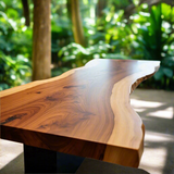Live Edge Red Oak Conference Table
