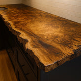 Live Edge Cottonwood Countertop