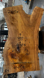 Live Edge Elm Slab 85"Lx39-55"Wx3"T