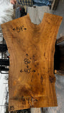 Live Edge Elm Slab 86"Lx40-59"Wx3"T
