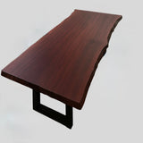 Live Edge Mahogany Conference Table