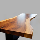 Live Edge Red Oak Conference Table