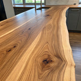 Live Edge Hickory Countertop