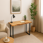 Live Edge Spalted Maple Desk