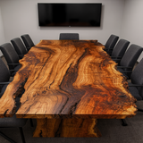 Live Edge Cottonwood Conference Table