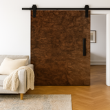 Live Edge Black Walnut Burl Door