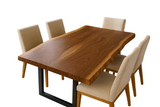 Live Edge Bookmatch Ipe Dining Table