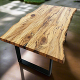 Live Edge Spalted Maple Single Slab Table