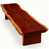Live Edge Mahogany Bench