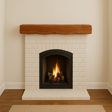 Live Edge Sapele Mantel