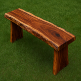 Live Edge Parota Bench