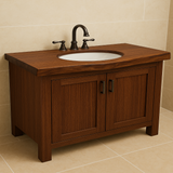 Live Edge Ipe Vanity