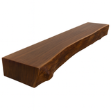 Live Edge Ipe Mantel