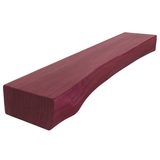 Live Edge Purpleheart Mantel