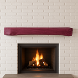 Live Edge Purpleheart Mantel
