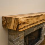 Live Edge Ambrosia Maple Mantel