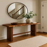 Live Edge Ipe Console Table