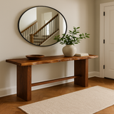 Live Edge Ipe Console Table