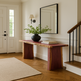 Live Edge Purpleheart Console Table