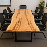 Live Edge Ambrosia Maple Conference Table