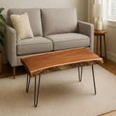 Live Edge Sapele Coffee Table