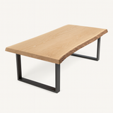 Live Edge White Oak Coffee Table