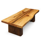 Live Edge Beetle Killed Pine Coffee Table