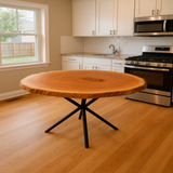 Round Cherry Dining Table