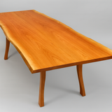 Live Edge Cherry Single Slab Dining Table