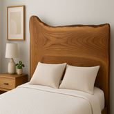 Live Edge Elm Head Board