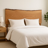 Live Edge Red Oak Head Board