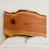 Live Edge Cedar Headboard