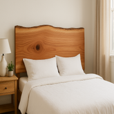 Live Edge Cedar Headboard