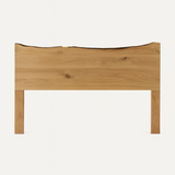 Live Edge White Oak Headboard