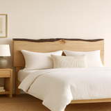 Live Edge Sycamore Headboard