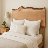 Live Edge Beech Headboard