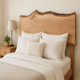Live Edge Beech Headboard