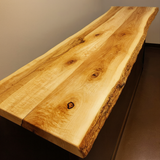 Live Edge Hickory Bar Top