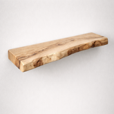 Live Edge Beech Shelving