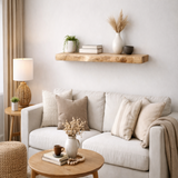 Live Edge Beech Shelving