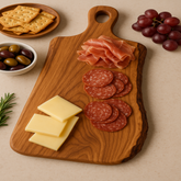 Live Edge Teak Charcuterie Board
