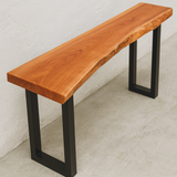 Live Edge Cherry Console Table