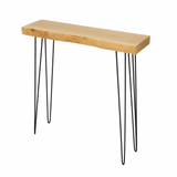 Live Edge Beech Console Table