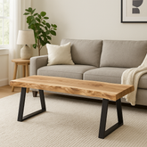 Live Edge Hickory Coffee Table