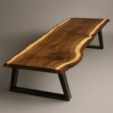 Live Edge Black Walnut Coffee Table
