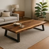 Live Edge Black Walnut Coffee Table
