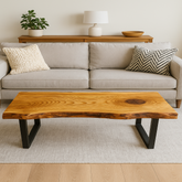 Live Edge Cedar Coffee Table