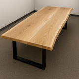 Live Edge White Oak Conference Table