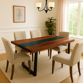 Live Edge River Ipe Dining Table